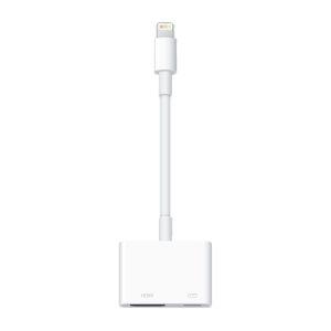Pre-Owned Apple Lightning to HDMI Digital AV Adapter, Use the Lightning Digital AV Adapter with your iPhone, iPad, or iPod with Lightning connector