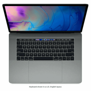 Pre-Owened - Macbook Pro 2018 - 15.4-Inches Display / Intel Core i7 Processor / 8th Gen / 16GB RAM / 256GB SSD / Used Laptops in Dubai